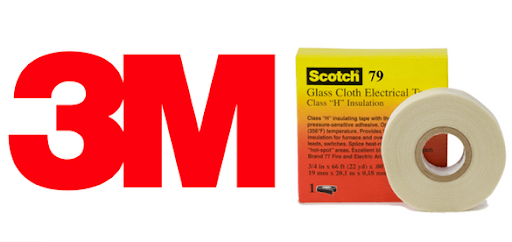 3M scotch 79 cam kumaş elyaf elektril bandı